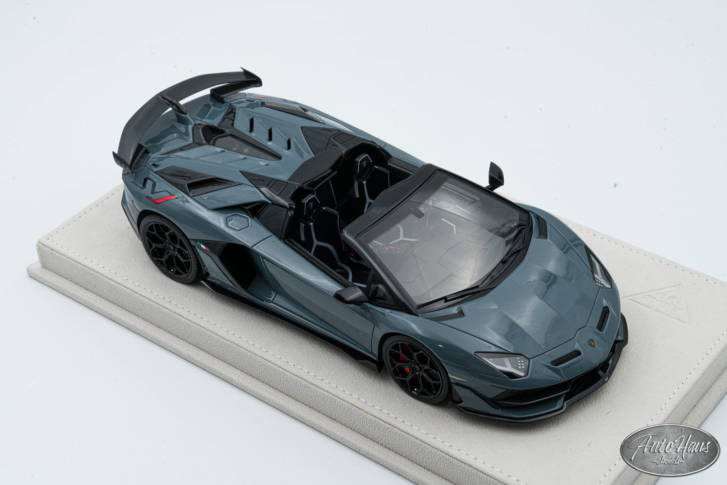 1/18 Make Up 2019 Lamborghini Aventador SVJ Roadster Grigio Telesto Gray