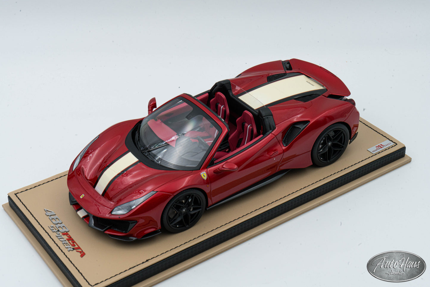 1/18 MR Collection Ferrari 488 Pista Spider Red