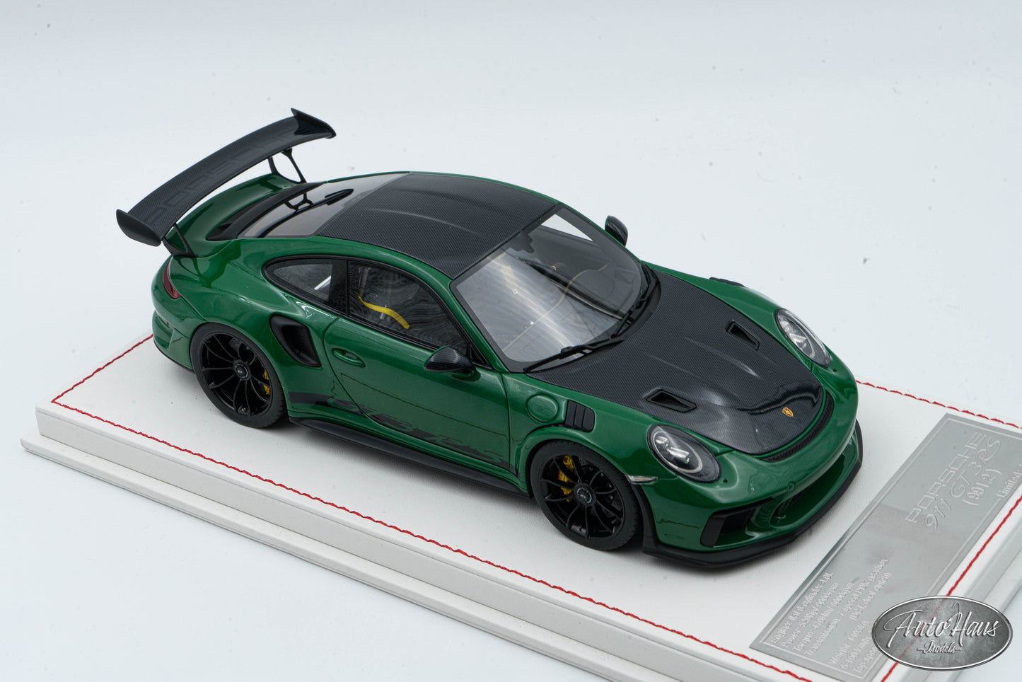 1/18 Davis Giovanni Porsche 911 (991.2) GT3 RS Dark Green