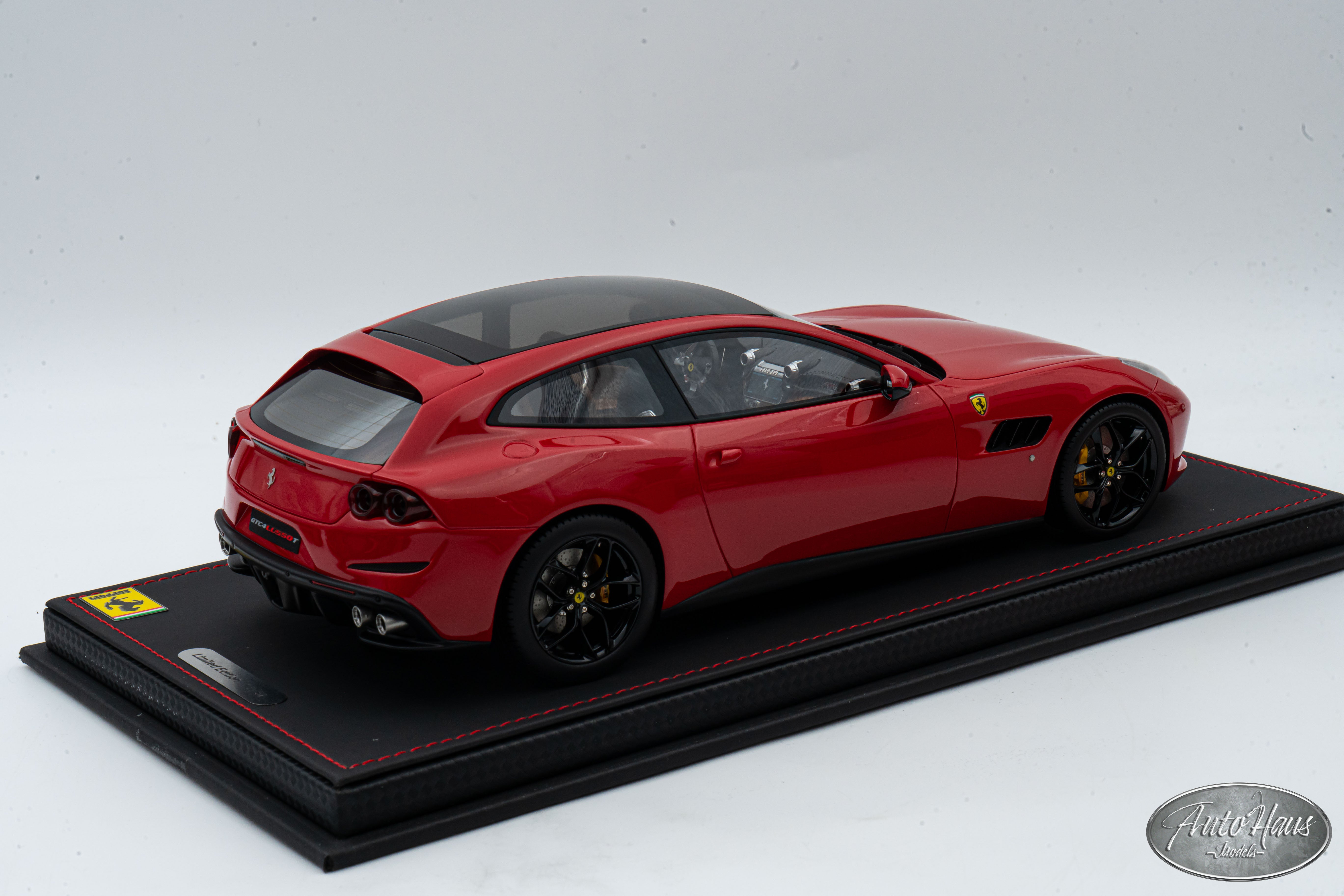 1/18 BBR 2016 Ferrari GTC4 Lusso Rosso Corsa Red – AutoHaus Models